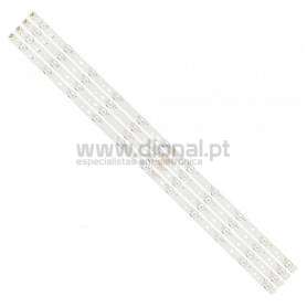 TIRAS DE LED TV JVC LED40D11-ZC14-03 B LT40C540 LSC400HN01 LE40F3000WX LK400D3HC34J