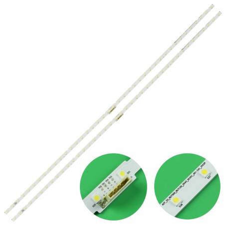 BARRAS DE LED para UE55NU7100 UE55NU7300 BN96-46033A BN61-15485A LM41-00566A