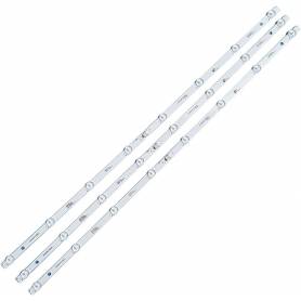 Réguas de led para TV SILVER DLED39.5MXY 3X8 0004 JH-385LB-4X8-JY